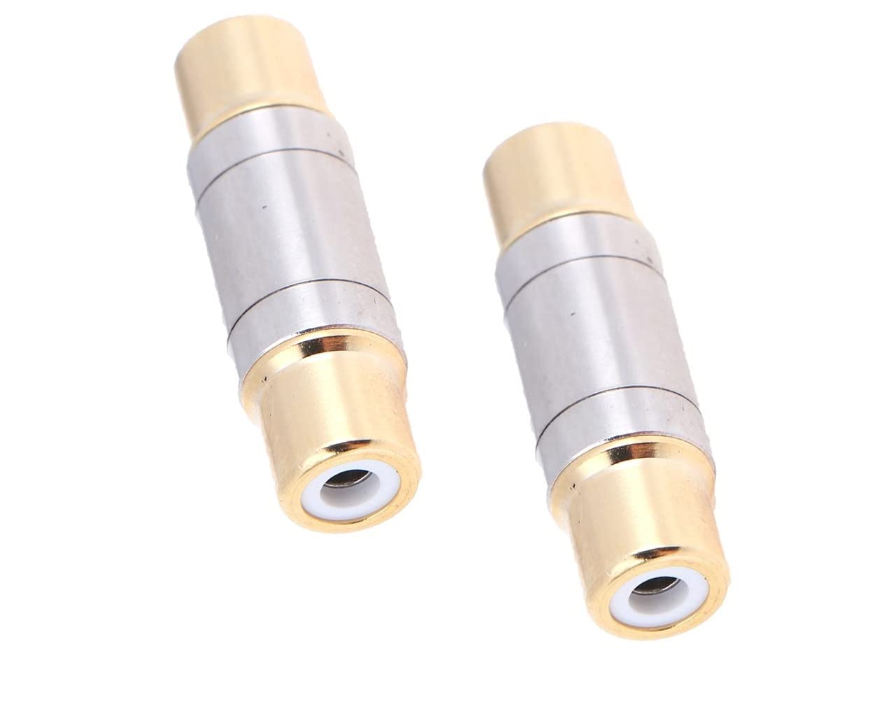 H-its Kabel : 2 Pieces - RCA Connectors RCA Female to Female Jack Socket Straight Adapter Gold Plated Speaker Cable Extender RCA Female to Female (B0B18QLYJW) Amazon Price History, Amazon Price Tracker
