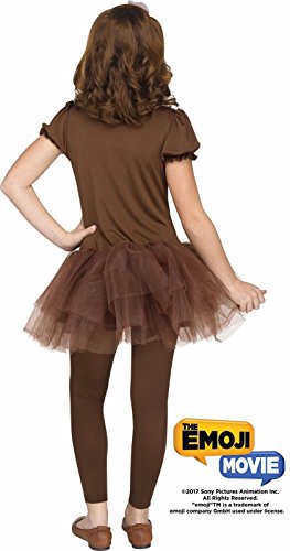 Disfraz Girls Poop Jr. Emoji Movie Talla L 12-14 miniatura 2