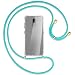 Produktbild mtb more energy® Handykette kompatibel mit Nokia 3.2 (32GB, 6.26'') - türkis/Gold - Smartphone Hülle zum Umhängen - Anti Shock Full TPU Case