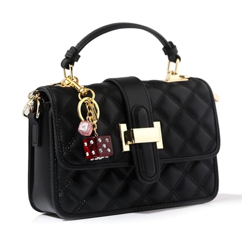 Image of 8 Ball Dice Charm Keychain - Cute Bag Purse Handbag Accessories - Y2K Aesthetic Key Chain for Women Men