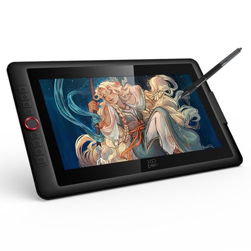 XPPen Artist 15.6 Pro V2 Drawing Tablet, 15.4-inch Graphics Display with Full-laminated Screen, 99%...