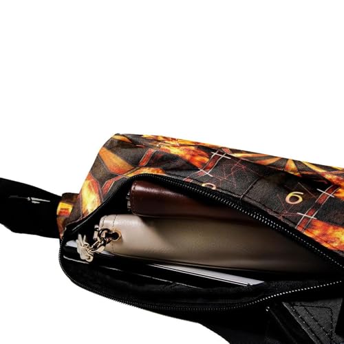 Sac à dos à bandoulière pour fléchettes multicolore 16x36.5cm