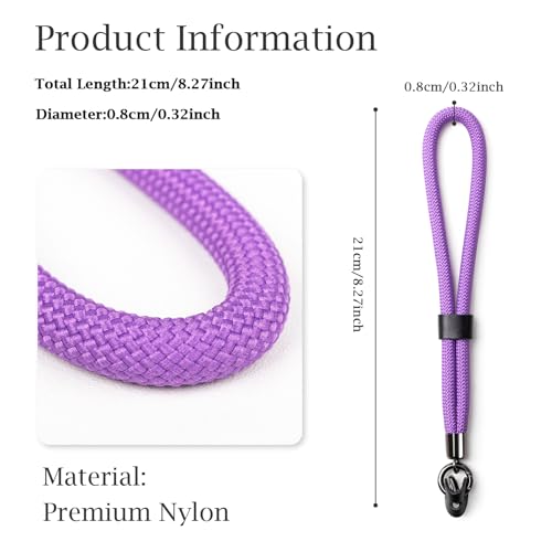 VOVMOEYA Camera Wrist Strap Rope,Camera Hand Strap Compatible with Fujifilm XT5 XH2S Nikon Z30 Z50 Canon EOS R6 R10 R50 Sony A6700 A6400 A6000 A7C II A7IV DSLR Camera - Image 2