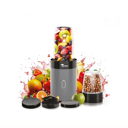Image of Ultron Nutri Blender Juicer Mixer Grinders Vita Blend 500W 2J 2 Years Warranty For Smoothie | Juicing | Blending | Mixing (Grey)