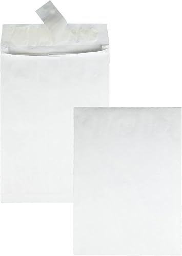 Survivor R4200 Tyvek Expansion Mailer, 10 x 13 x 1 1/2, White, 18lb (Case of 100)