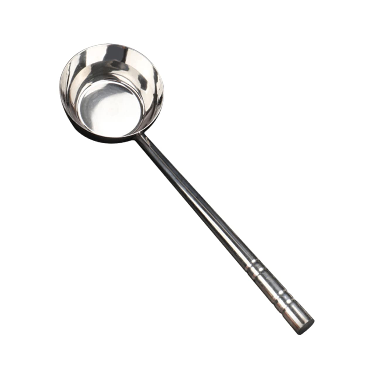 Cucharón de Agua de Acero Inoxidable Plata, Mango Largo, Multiusos