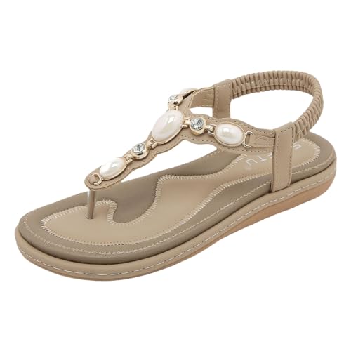Pantoufles antidérapantes femme et sandales plates pour marche confortable