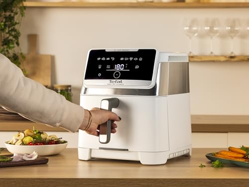 Tefal Easy Fry Silence Heißluftfritteuse, 7 L Fassungsvermögen, Silent-Technologie, 10 voreingestellte Programme, bis zu 8 Portionen… – Ansicht 6