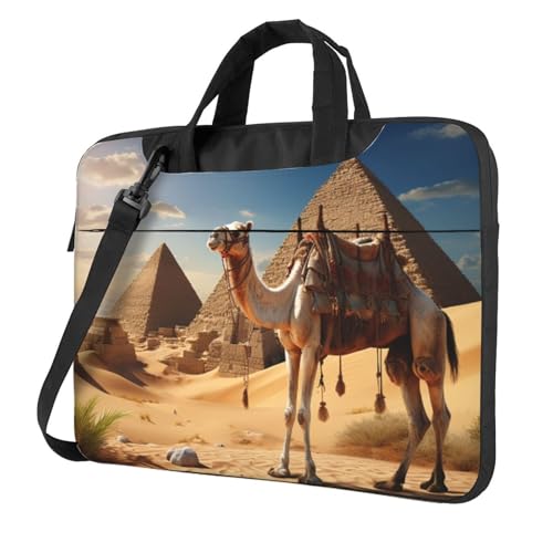 Maletín para portátil tamaño 15.6 pulgadas color Camel Desert miniatura 1