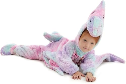 Miniatura 9 de HSCTEK Disfraz de dinosaurio para bebé, disfraz de triceratops para bebés, niñas y niños, disfraz de Halloween para bebés recién nacidos de 12 a 18