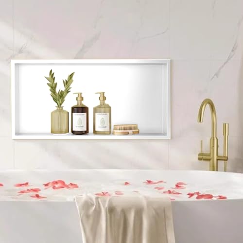 HEFJIAYCIQ �X�e�����X���V�����[�j�b�`�A�^�C���s�v ���ߍ��ݎ��ǖʃL���f�B�A�����p�V�����[�j�b�` �V���O���I���[,��,32x12.5x62cm