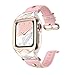 i-Blason Band Designed for Apple Watch 42 mm, [Cosmo] Stylish Sporty Protective Bumper Case with Adjustable Strap Bands for Apple Watch Series 3/2/1 (Marble)