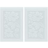 ASTREA TEXTILES Alfombra de baño para baño – Alfombra de suelo 100% algodón – Ropa de baño lavable (2, gris)