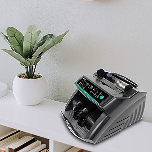 Kolibri Rook Money Counter With Uv/Mg/Ir Counterfeit Detection – Count, Add & Batch Modes, Fast Bill Counter With A Speed Of 1,400 Notes Per Minute - Us Dollar Cash Counter With Dual Led Display #TOP7