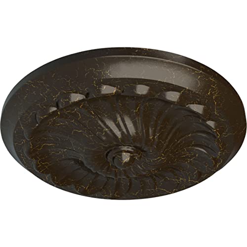 Médaillon de plafond pour masquer les défauts et sublimer un luminaire - 3