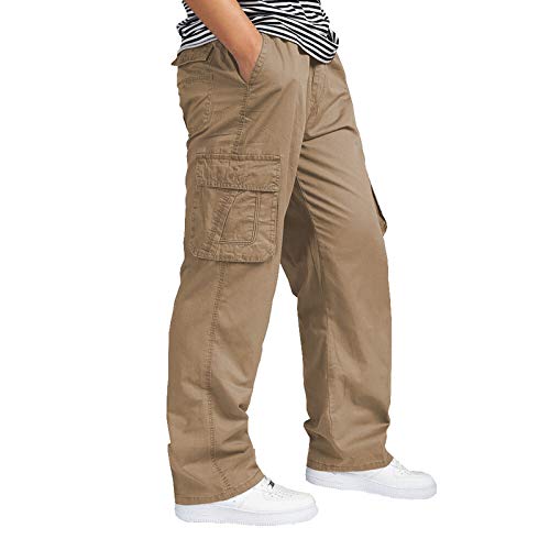 rol Reoutlook Men's Regular Fit Paper Cotton Cargo Lower-picture-51