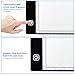 A4 LED Light Box for Tracing and Drawing - Ultra Thin Adjustable Light Table, USB Trace Light UP Pad Screen, Small Copy Board Tracer for Kids Artists, Sketching, Stenciling, and Art Crafting.