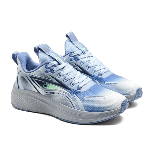 Image of ASIAN Quantum-27 Men's Sports Running Shoes with See-Through Air Sole, Memory Foam Comfort, Breathable Knit Upper & Stylish Athletic Performance Design