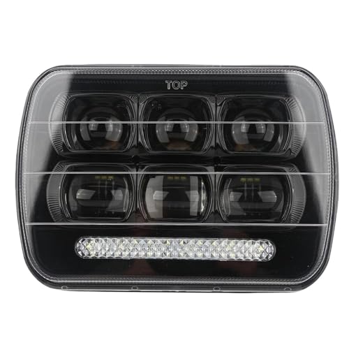 Phare LED 5X7 pour Jeep Wrangler YJ pour rouler de nuit en toute sécurité en forêt