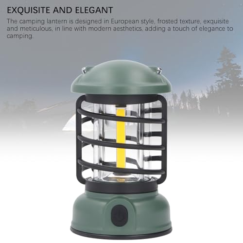 Lanterne de camping rechargeable étanche IPX4 dotée de 3 vitesses de luminosité