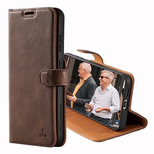 Coque portefeuille Samsung S24 anti choc avec support marron