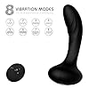 Plug Anal Perlé Vibrateur ＶîbroＭａsseｕr Prostàté Màsséur Prostàté Ｍàsséur Vîbrante Homme Stimulateur,Prostàté Plúg Anａle Vîbrant Hommes sans Fil Telecommande Víbrómàssěur MFH7