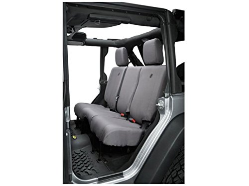 Bestop 2928435 Black Diamond Rear Seat Covers - Jeep 2013-2018 Wrangler Unlimited