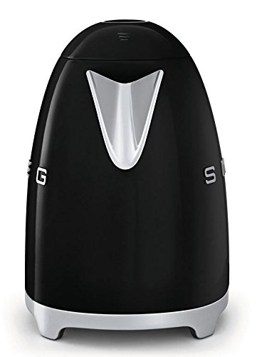 Smeg KLF01BLUS 50's Retro Style Aesthetic Electric Kettle, Black