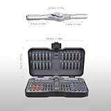 66 in 1 Screwdriver Set Tool Set Ratchet Screwdriver Magnetic Screwdrivers Sets with Case Hand Screwdrivers Zincs Alloy+Alloy Steel for Home Repair, Appliance Installation, and Vehicle Repair - Image 7