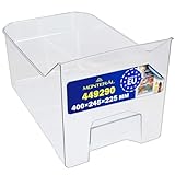 Cajon Frigorifico 400x245x225 mm para Guardar Verduras y Frutas con Código Original 449290 para Gorenje - MADE IN EU - Garantía 10 Años - MONTERAL
