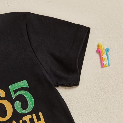 Image of Kids Juneteenth T-Shirt for Toddler Boys Girls Coquette Bow 1865 Black History Celebrate American African Freedom Top