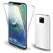 Produktbild Moozy 360 Grad Hülle für Huawei Mate 20 Pro - Vorne und Hinten Transparenter TPU Ultra Dünn Weiche Silikon Handyhülle Case