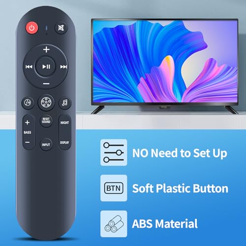 Télécommande barre de son Wohome 2.2 contrôleur audio infrarouge de rechange