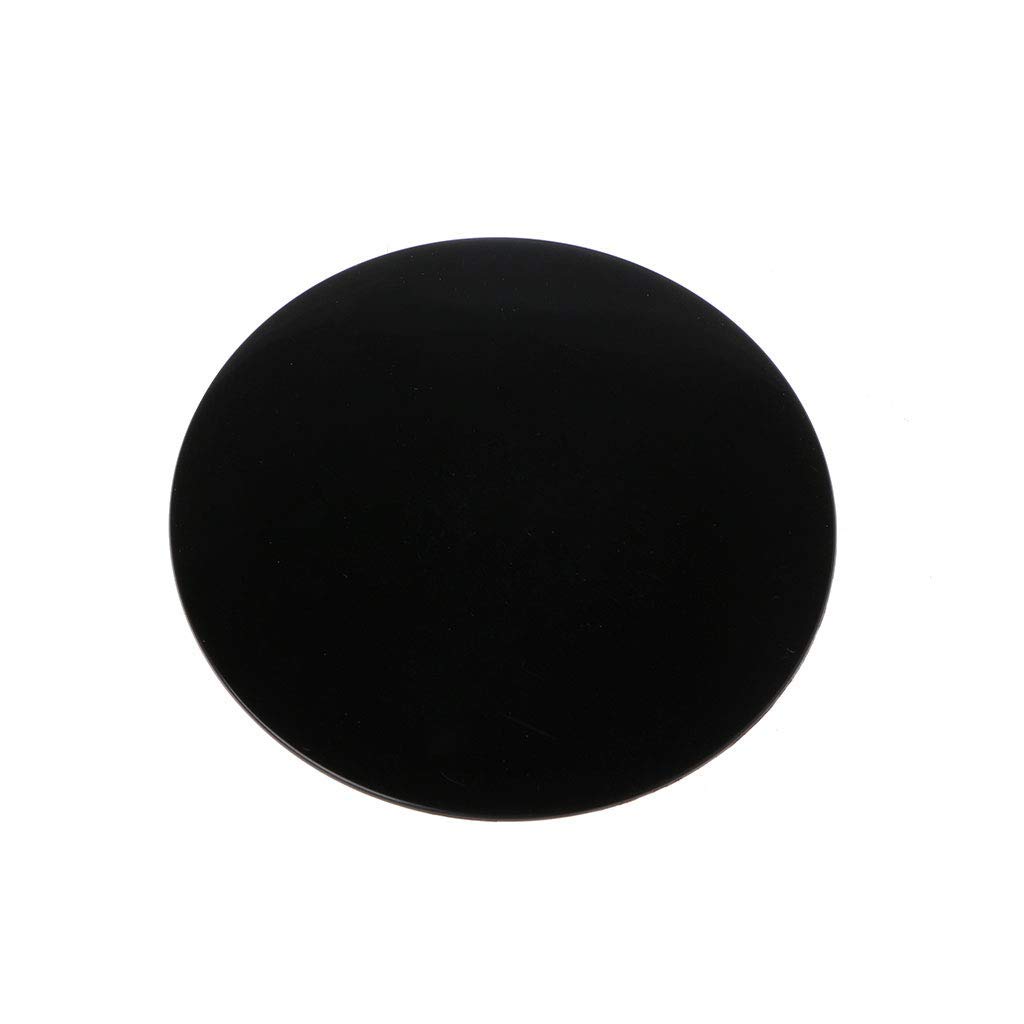 Sitrda (1 pc) Car Dashboard Round Suction Cup Mount Base Adhesive Disc For Phone Tablet GPS Stand Holder - Black