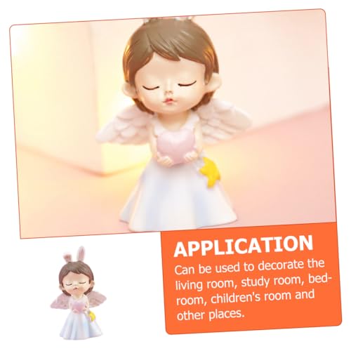 Figura lámpara de ángel pecho para habitación pequeña miniatura 4
