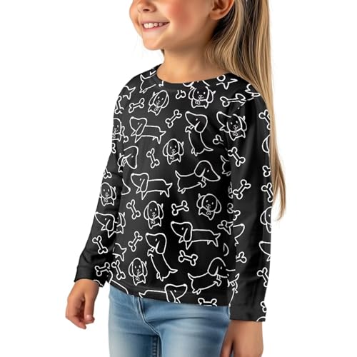 Kids Shirts Graphic T Shirt Crewneck Tee Shirt Soft Tops 3-14 Years Old4