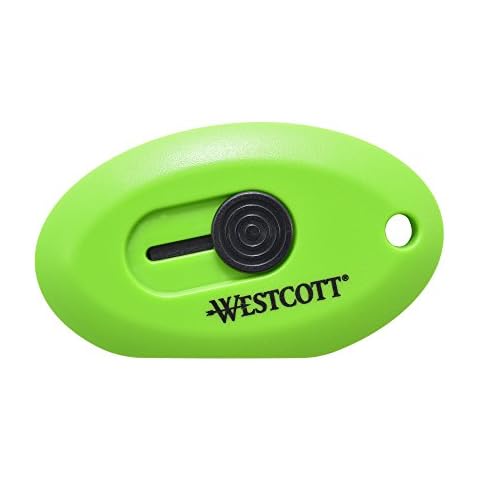 Westcott Compact Retractable Box Opener (16474), Uses Ceramic Blades Cover