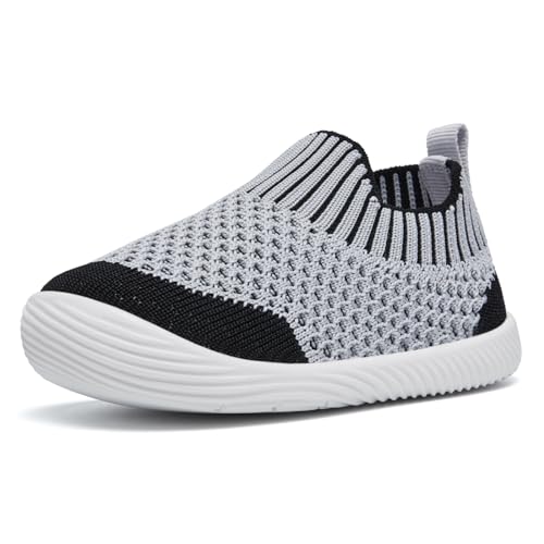 Image of MORENDL Baby Toddler Walking Socks Non-Slip Breathable Unisex Casual Sneakers