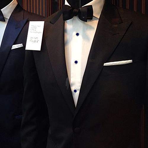 Hawson Crystal Cuff Links And Studs Set For Mens Tuxedo Shrit Wedding Accessories Red Stone #TOP3