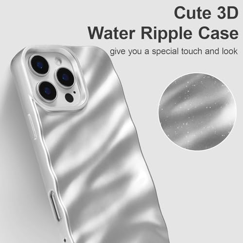 Coque iPhone 16 Pro pour filles idée cadeau design de vague
