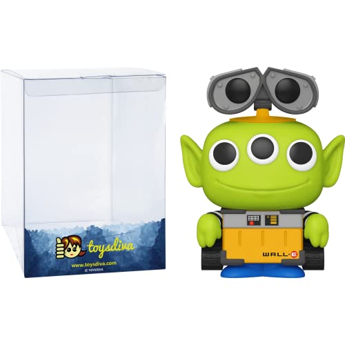 W A L L -E: P O P ! Vinyl Figurine Bundle With 1 Compatible 'Toysdiva' Graphic Protector (760-48363 - B)