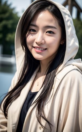 カワイイとキレイが融合するパーカー美女 AI写真集 【Japanese gravure】