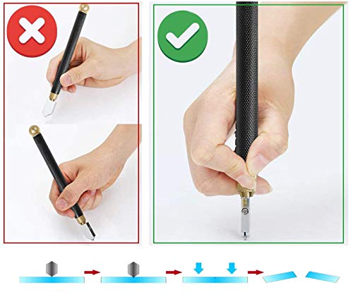Glasschneider YYWEi – Professioneller Glas Cutter für 2-20 mm