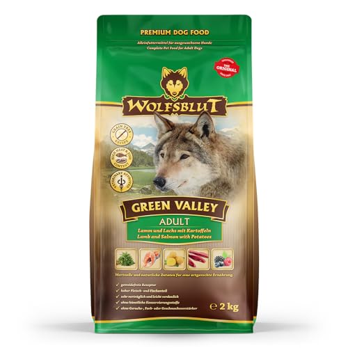 Wolfsblut Hund Adult | Trockenfutter | Multi Bundle | Mix Paket | Sparpaket | 2 x 2 kg | Verschiedene Sorten (2 x 2 KG, Green Valley)