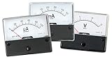 drehspulinstrument kaufen analoges einbau Meßinstrumen Drehspulinstrument analog Ampermeter 0 - 1A DC Anzeige Einbau-Messinstrument