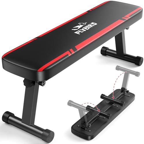 FLYBIRD Foldable Flat Bench 1000LBS