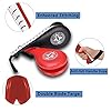 winwon-Taekwondo-Kick-Pads-Target-Durable-TKD-Kicking-Targets-Training-Paddles-Double-Strike-Pads-for-Kickboxing-and-Karate-Training-Style-2Blackred2-pcs Taekwondo Kick Pads, Target Durable TKD Kicking Targets Training Paddles, Double Strike Pads for Kickboxing and Karate Training (Style 2,Black+red,2 pcs)