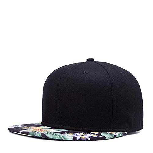 Casquette de baseball chapeaux plats imprimés mode streetwear mixte