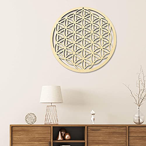 Fiore della Vita in Legno 12 Pollici Designs Fiore...
