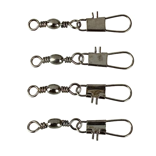 Connecteur de roulement de pêche avec émerillon baril forgé - 2